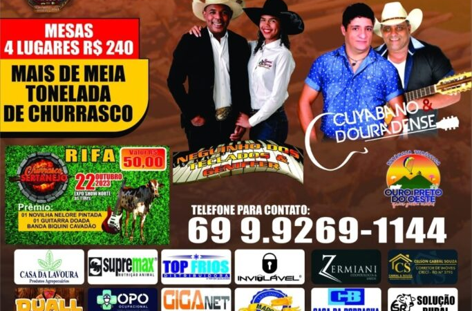 Churrasco Sertanejo: Um evento de solidariedade e alegria em prol do lar do idoso PROMO-VIDA