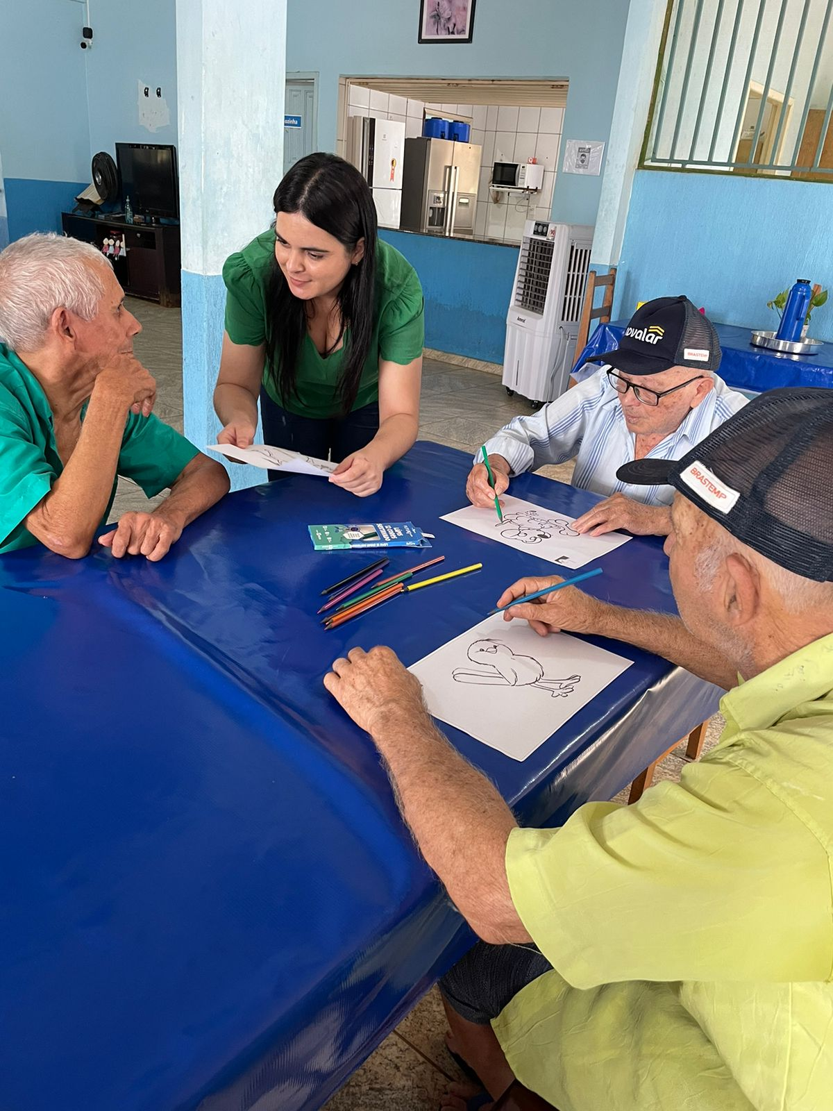 VISITA NA CASA DE ACOLHIMENTO PROMO-VIDA OUTUBRO